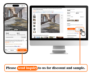 Sang Trọng Snooker Sàn Thảm Phòng Họp Thương Mại Tufted Broadloom Thảm Tường Để Tường Màu Cam Thảm Cho Chức Năng Hội Trường - Product Image 6