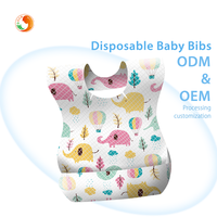 Bavoirs jetables écologiques biodégradables de bébé de nouveau style de bonne qualité de Offre Spéciale pour des bébés