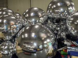 Trang Trí Kim Loại Bóng Inflatable Gương Bóng Bóng Bóng Lớn Sáng Bóng Bơm Hơi Khổng Lồ Bóng - Product Image 6