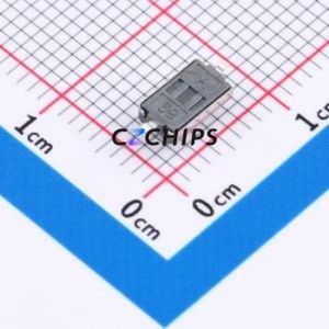 TS1101B26025 Tactile Switch SMD,6.1x3.7mm Switch Single Pole Single Throw Rectangle Button 2.6N Vertical Mount - Product Image 2