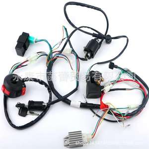 Ensemble complet de faisceau de câblage, bobine et interrupteur d'allumage CDI 50/70/90/110cc pour moto tout-terrain/quad et accessoires de quad - Product Image 1