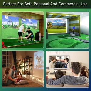 Pantalla de Impacto para Simulador de Golf, Pantalla de Proyección Premium para Monitor de Lanzamiento con Visualización HD, Pantalla de Práctica Interior para Recinto y Red - Product Image 6