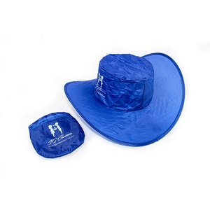 Tùy Chỉnh Có Thể Gập Lại Cầu Vồng Polyester <span class=keywords><strong>Hat</strong></span>/<span class=keywords><strong>Nylon</strong></span> Folding Cowboy Mũ Trong Túi - Product Image 3