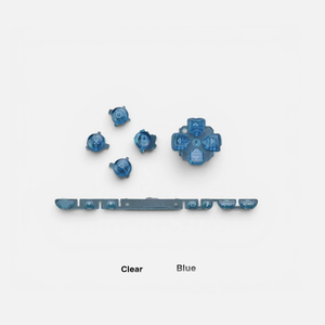 Boutons de remplacement pour console <span class=keywords><strong>PSP</strong></span> 1000, clavier directionnel <span class=keywords><strong>D</strong></span>-PAD, touches de volume, ensemble de boutons fonctionnels en plastique - Product Image 5