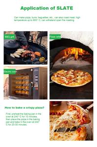 <span class=keywords><strong>Pierre</strong></span> <span class=keywords><strong>à</strong></span> <span class=keywords><strong>pizza</strong></span> haute température de 12 pouces résistant <span class=keywords><strong>à</strong></span> la cuisson BBQ <span class=keywords><strong>pierre</strong></span> de cuisson en cordiérite - Product Image 5