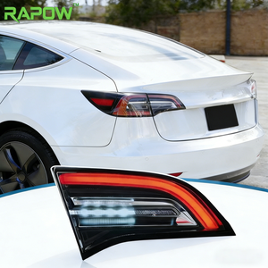 ไฟท้าย LED คู่สำหรับรถยนต์รุ่น Model 3 (ซ้าย/ขวา) ปี 2017 <span class=keywords><strong>2018</strong></span> 2019 2020 ของแท้ รหัสอะไหล่ 1077401-00-G/1077402-00-G ขายส่ง - Product Image 1