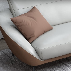 Confort sala de estar sofás muebles de lujo de cuero moderno Sals conjunto de muebles nuevo diseño botón conjuntos de sofás seccionales para <span class=keywords><strong>la</strong></span> venta - Product Image 4