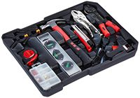 Kit d'outils à douilles professionnel 186 pièces en aluminium, ensemble de clés à douilles sans fil, boîte à outils, ensembles d'outils à main - Vente chaude