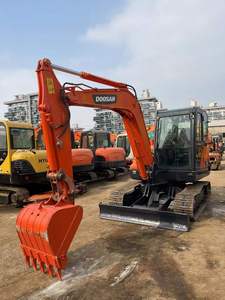 Doosan เครื่องขุด85hp DX60 yanmar 85% ใหม่พร้อมส่วนประกอบหลักรวมถึงปั๊มที่ใช้ - Product Image 3