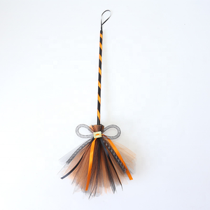 Escoba de Bruja de Halloween, Linda y Duradera, Decoración para Fiestas Infantiles, para Disfraces - Product Image 2
