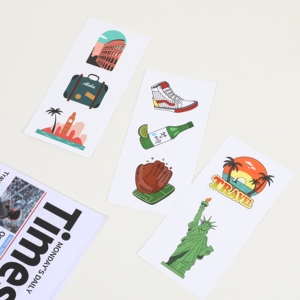 Autocollants en papier autocollants durables pour la décoration <span class=keywords><strong>de</strong></span> produits, boîtes cadeaux, étiquettes <span class=keywords><strong>de</strong></span> produits, impression personnalisée <span class=keywords><strong>de</strong></span> logo, conception DIY - Product Image 1