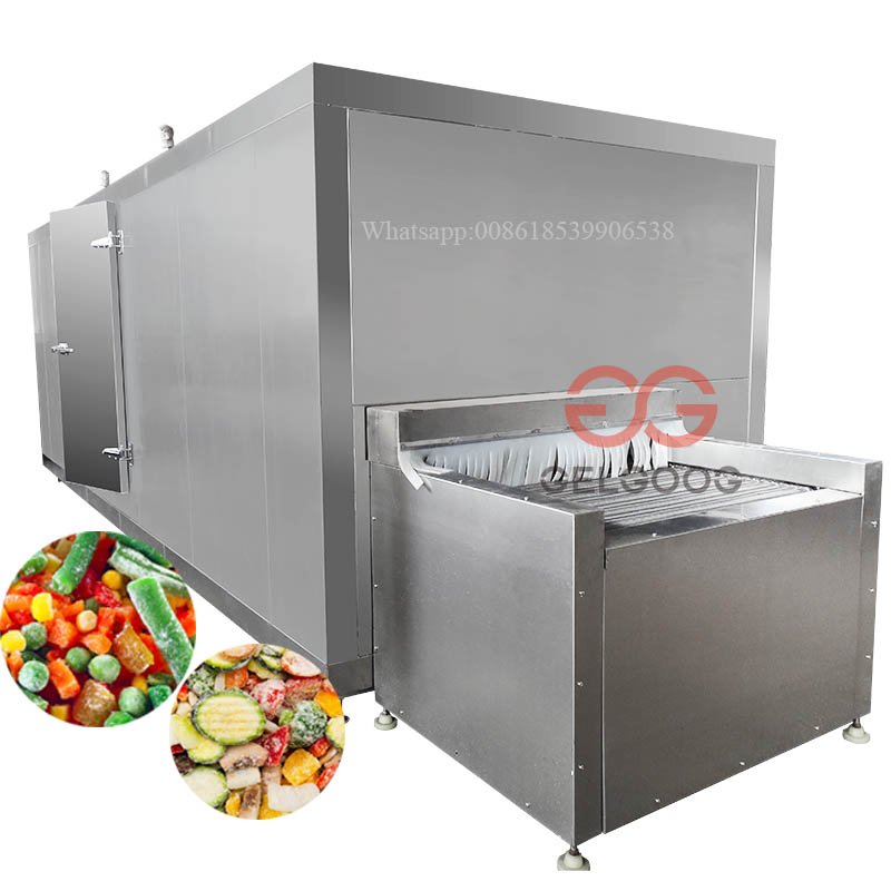 Iqf кипящий тоннель морозильная вспышка Морозильная камера машина температура жидкости-35C промышленная вспышка морозильная камера стоимость