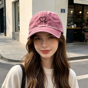 Gorra de Béisbol Vintage Desgastada de Algodón Lavado con Logo Personalizado, Bajo MOQ, OEM ODM, Gorras de Corona Suave Sin Estructura - Product Image 6