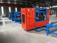 Machine à fabriquer des panneaux sandwich pour l'isolation des murs de bâtiment EPS XPS OSB