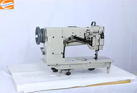 Prix de gros Machine de fabrication de courroies en cuir à triple transport Machines à coudre industrielles à pied pour l'intérieur de l'automobile