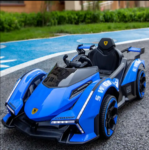 2023 индивидуальный автомобиль Mercedes Orange 4-колесный детский электрический автомобиль 12 В для От 2 до 4 лет прочный пластик с MP3-плеером - Product Image 4