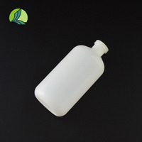 Vente en gros de flacons de vaccins médicaux blancs en plastique HDPE de 120ml, meilleure vente de flacons de médicaments vétérinaires, surface d'impression sérigraphique