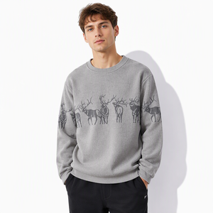 Novo Suéter Masculino de Inverno Casual, Pulôver Quente para Homens, Suéteres Slim com Gola Alta, Pulôveres Tricotados Masculinos - Product Image 3