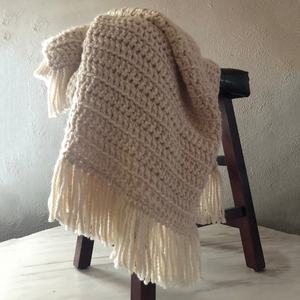 Y-W Chunky Couverture En Tricot Pleine grandeur main Gros franges au crochet jeter Décor À La Maison Les Cascades Jeter Couverture - Product Image 2