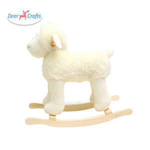 Caballito de Peluche de Oveja, Juguete de Peluche, Silla Mecedora para Niños DD16150 - Product Image 2