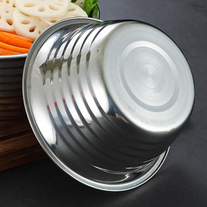 Stainless Steel Salad Bowl Gold Plated Creative Design For Party Hotel Use 151 - Product Image 3