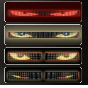 <span class=keywords><strong>LED</strong></span> hiển thị linh hoạt ánh sáng-mục đích xe tải Devil của mắt Xe Màn hình quảng cáo đầy đủ màu sắc thông minh dán xuyên biên giới Vụ Nổ - Product Image 6