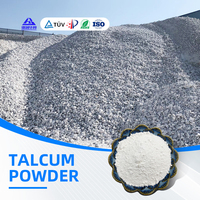 Poudre de talc superfine industrielle spéciale, facile à disperser et anti-adhésive, pour revêtement en caoutchouc