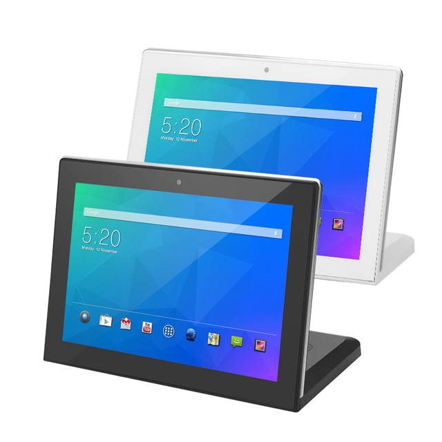 Outstanding 10 Inch Android Tablet Pc Manufactures Nfc Display Stand Front Read Nfc Tablet L Shape Desktop Tablet Pc