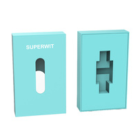 Boîte d'emballage en papier pour cartouches jetables personnalisées biodégradables de qualité supérieure, vides, 1g 2g, type Dispo Carts