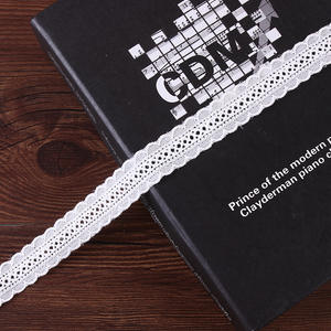 Adorno de algodón <span class=keywords><strong>bordado</strong></span> blanco de Venta caliente de fábrica <span class=keywords><strong>para</strong></span> costura artesanal apliques de boda trenza adorno de encaje hueco - Product Image 1