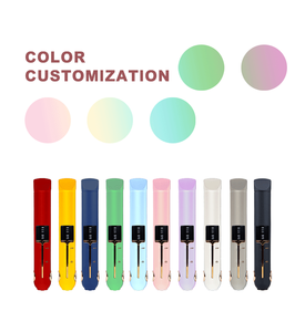 Haute qualité 2 en 1 OEM couleurs petits outils de coiffure sans fil Portable <span class=keywords><strong>pas</strong></span> <span class=keywords><strong>cher</strong></span> rapide fer plat fer à lisser - Product Image 6