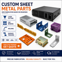 Pièces en tôle sur mesure ISO 9001, aluminium, acier inoxydable, découpe laser, pliage, soudage, formage, fabrication OEM ODM
