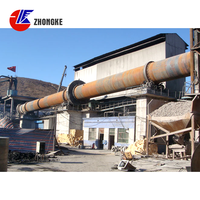 Four rotatif à calcaire pour cimenterie, ligne de production de ciment de 1200 tonnes par jour