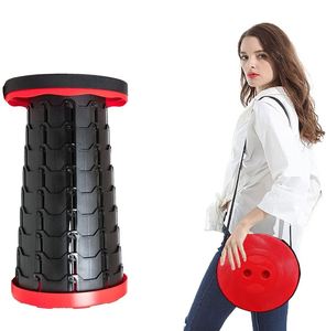 Tabouret télescopique pliable en plastique avec coussins, escabeau portable pour sac à dos - Product Image 1