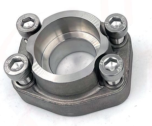 Bride de soudure à douille QD robuste SWRF conforme ANSI B16.5 en acier au carbone A105, taille 2 pouces, origine Chine, en stock - Product Image 1