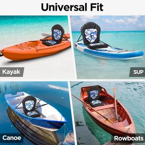 초두꺼운 신펑 카약 시트 등받이 지지대 <span class=keywords><strong>EVA</strong></span> 폼 폴리에스터 섬유 하드 교체용 패들 보드 SUP 워터플레이 맞춤형 - Product Image 6