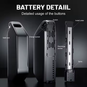 Magazzino USA UE Batteria per Ebike POLLY DP-7-21700 da 52V 25Ah agli Ioni di Litio per Fat Bike Elettrica Bici Pieghevole Motore 2500 - Product Image 4