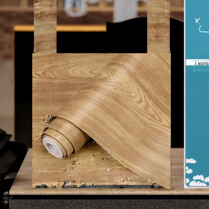Papel Tapiz Autoadhesivo de Vinilo PVC con Textura de Madera Decorativa Moderna, Impermeable, para Muebles - Product Image 2