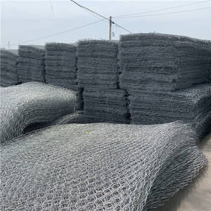 Caja de Gabiones Galvanizados de Alta Resistencia 2*1*0.5, Fácil Instalación, Canasta de Gabiones Galfan, Muro de Gabiones, Trituradora de Piedra - Product Image 3