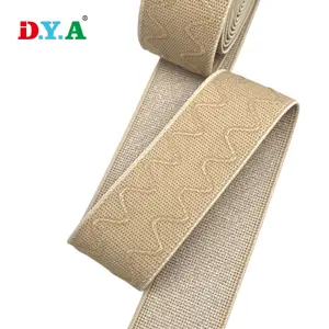 High elasticity low price 4cm skin friendly high quality 2023 new design medical elastic band custom color width logo