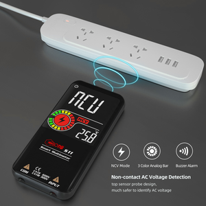 एस 11 9999 वोल्टेज को मापने के लिए वोल्टेज टेस्टर गैर संपर्क वोल्टमीटर डिजिटल स्मार्ट मल्टीमीटर इलेक्ट्रिक डिटेक्टर - Product Image 4