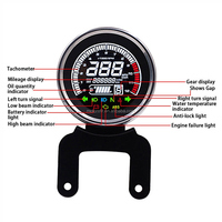 RTS Speedometer Sepeda Motor, Alat Ukur Level Oli Universal Multifungsi dengan Tampilan Instrumen Sepeda Motor