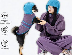 Jaqueta de Aventura para Cães ao Ar Livre, Colete Impermeável e à Prova de Vento para Climas Extremos, Roupa Premium para Donos de Animais de Estimação - Product Image 5