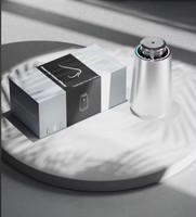 Diffuseur d'arômes portable en métal pour voiture et maison, avec lumière d'ambiance, contrôle par application Type-C, sans eau, pour huiles parfumées, à air froid, vente en gros