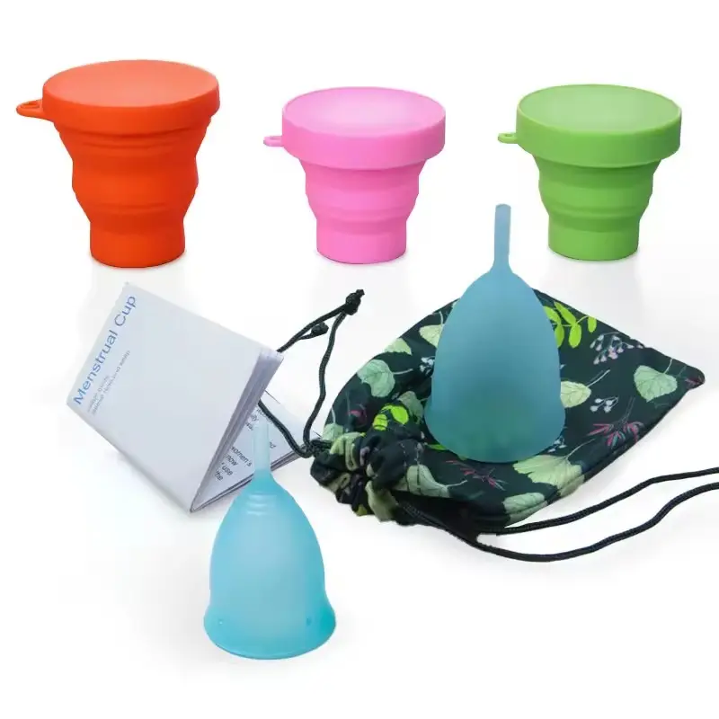 Menstrual Cups Reusable Medical Grade Silicone for Women's Periods