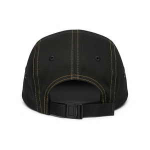 Gorras Planas de 5 Paneles de Primera Calidad al por Mayor de Fábrica China - Gorras de Campamento con Costuras en Contraste Personalizadas para los Mercados de EE. UU., UE, Reino Unido y Australia - Product Image 3