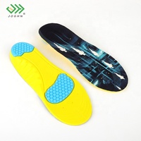 Semelles intérieures JOGHN pour pieds plats, amovibles, pour femmes, patins à glace, en PU épais, gel personnalisé, sport, découpe libre, souples, pour le travail, fabricant