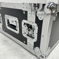 OEM/ODM Rakitan Flight Case 5U Gaya Amerika, Tahan Air IP67, Perlindungan Tugas Berat, Garansi 3 Tahun, 4 Kaki Karet