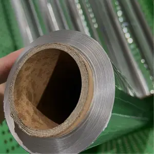 50 lembar/kotak aksesori Hookah kertas Foil aluminium berlubang untuk Shisha 30 mikron