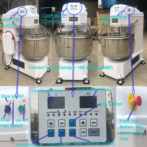 Machine à pétrir professionnel, équipement de boulangerie, pour pétrir la pâte, amasador, <span class=keywords><strong>100</strong></span> <span class=keywords><strong>kg</strong></span>, mélangeur de pain, essence - Product Image 3
